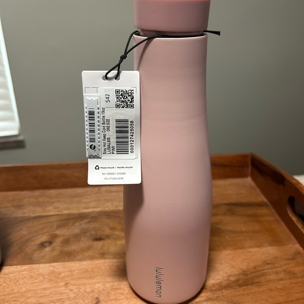 lululemon athletica Pink Water Bottle